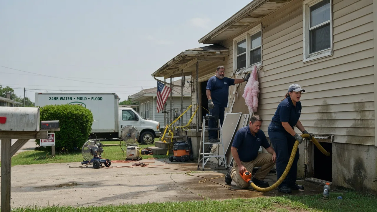 Water Damage Repair in Richland Springs, TX near me